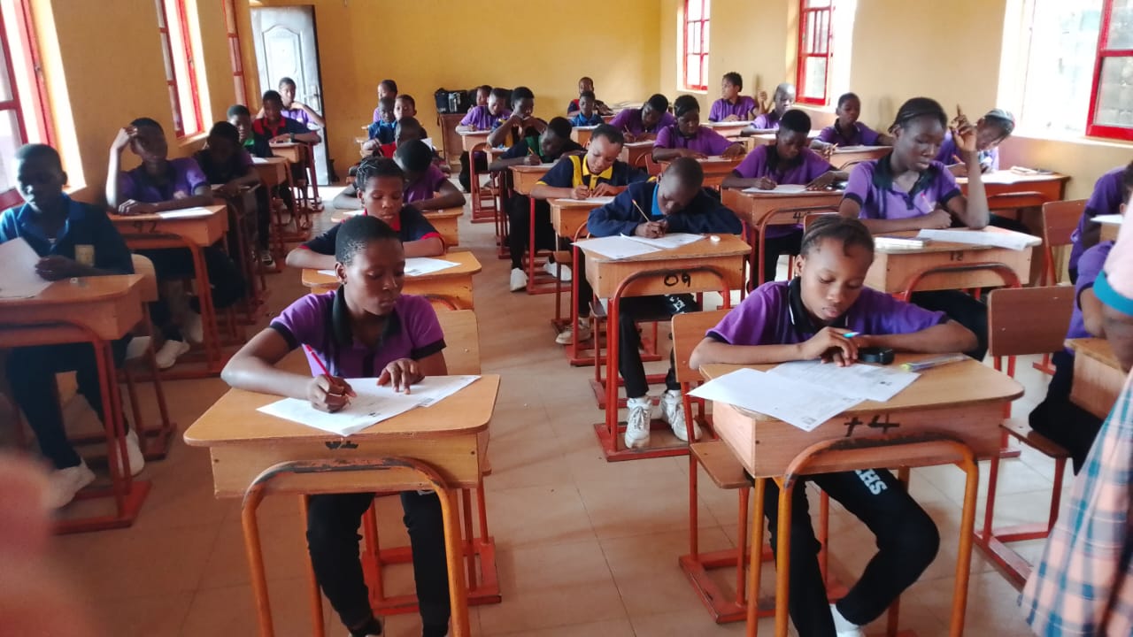 Students in classroom